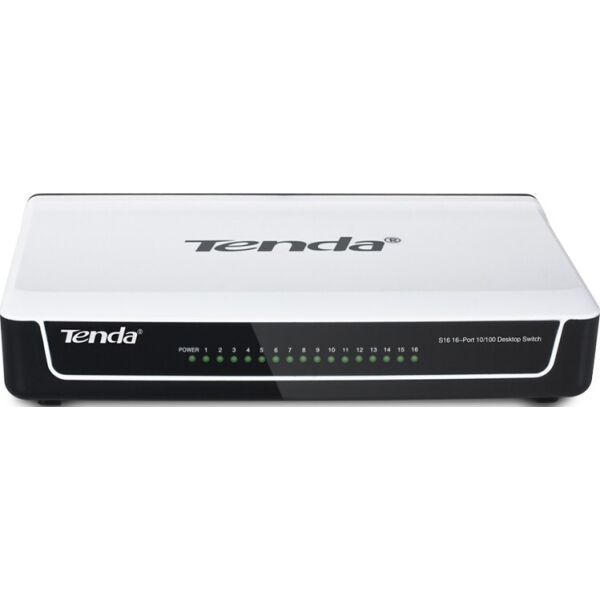 

Коммутатор TENDA S16 16-port 10/100 desktop case