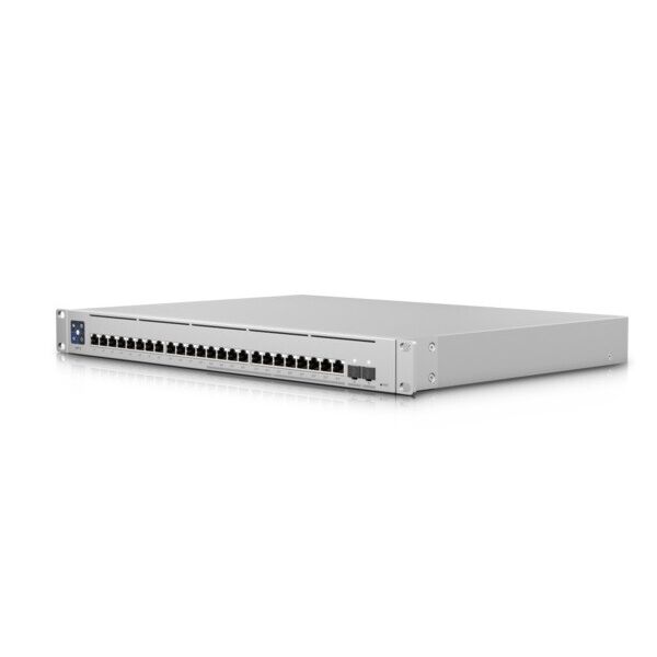 

Коммутатор Ubiquiti UniFi USW-Enterprise-24-PoE (12x2.5GE PoE+,12xGE PoE+, 2xSFP+, max PoE 400W, L3)