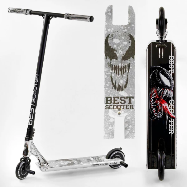 

Самокат Трюковый 65030 Best Scooter "SIMBIOTE" HIC-Система ПЕГИ (Алюминиевый Диск И Дека)