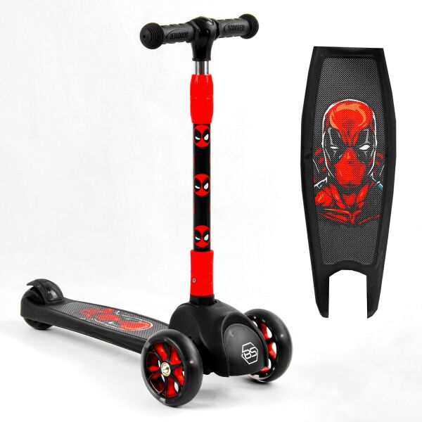 

Трехколесный Самокат Со Светящимися Колесами Best Scooter Принт На Деке