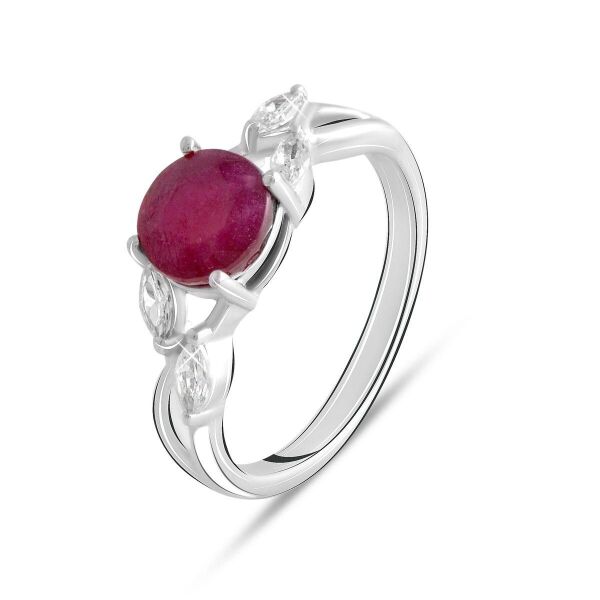 

Серебряное кольцо GS с натуральным рубином 1.963ct (2072829) 18.5 размер