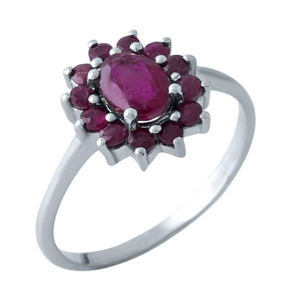 

Серебряное кольцо GS с натуральным рубином 1.9ct (1968109) 17.5 размер