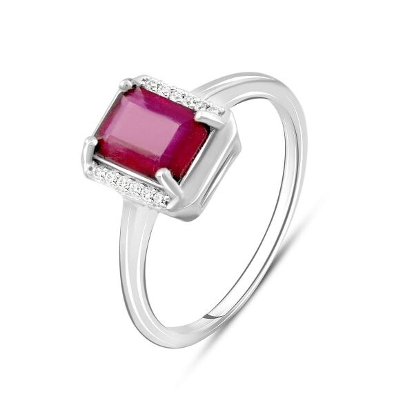 

Серебряное кольцо GS с натуральным рубином 2.675ct (2098669) 18.5 размер