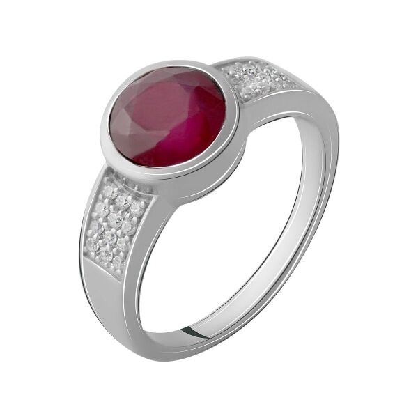 

Серебряное кольцо GS с натуральным рубином 3.102ct (2065005) 18 размер