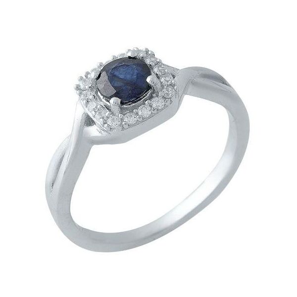 

Серебряное кольцо GS с натуральным сапфиром 0.717ct (1971116) 18 размер