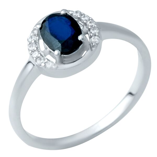 

Серебряное кольцо GS с натуральным сапфиром 0.883ct (1938232) 17 размер