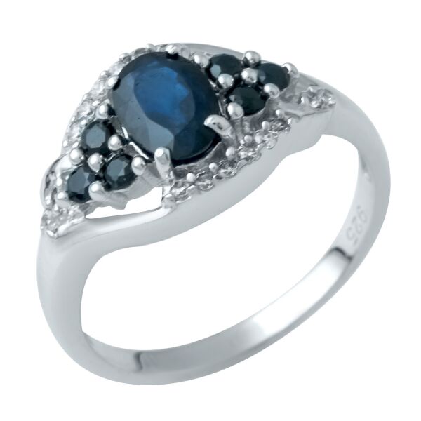 

Серебряное кольцо GS с натуральным сапфиром 1.41ct (1946862) 17.5 размер