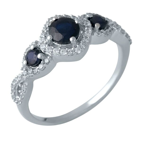 

Серебряное кольцо GS с натуральным сапфиром 1.461ct (1987636) 17.5 размер