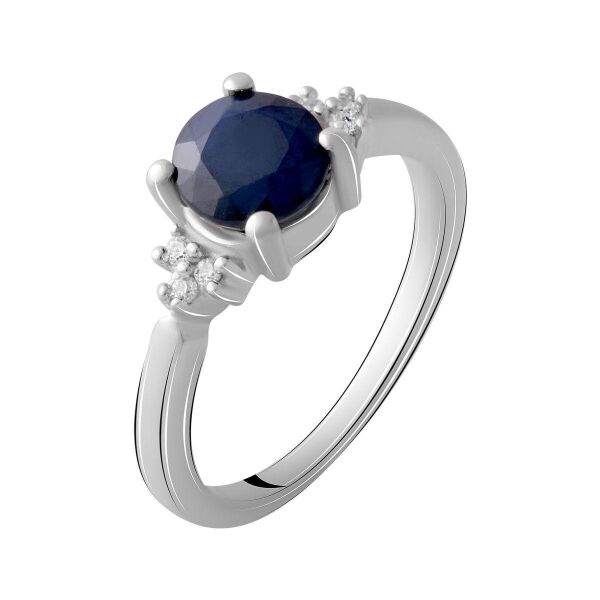 

Серебряное кольцо GS с натуральным сапфиром 1.55ct (1912447) 18 размер