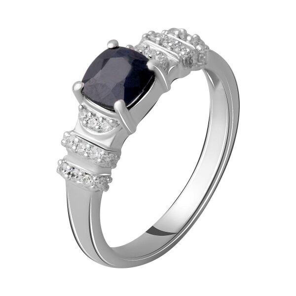 

Серебряное кольцо GS с натуральным сапфиром 1.618ct (2059455) 17.5 размер