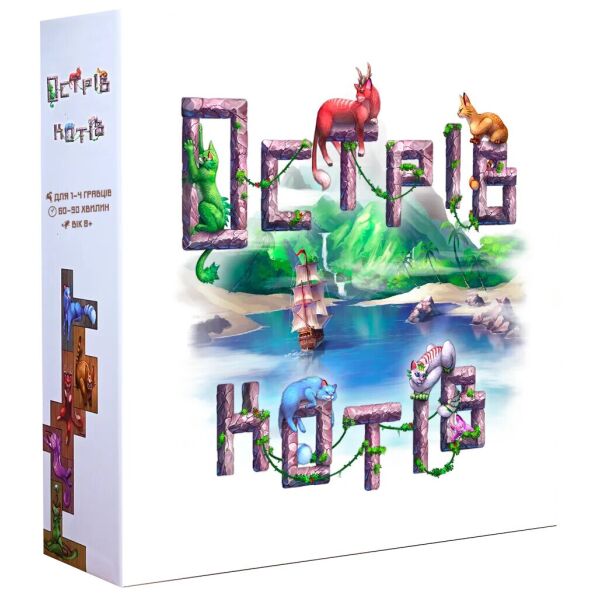 

Настольная игра Geekach Остров Котов УКР (GKCH001)