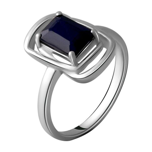 

Серебряное кольцо GS с натуральным сапфиром 2.025ct (2057604) 18.5 размер