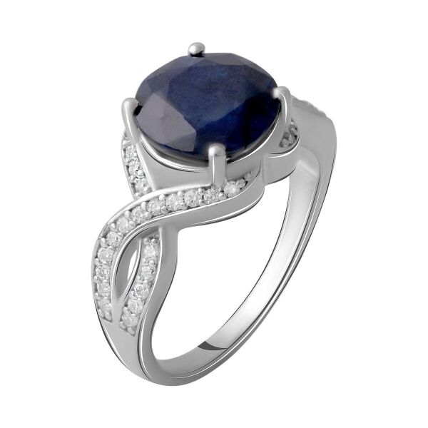 

Серебряное кольцо GS с натуральным сапфиром 4.998ct (2061045) 18 размер
