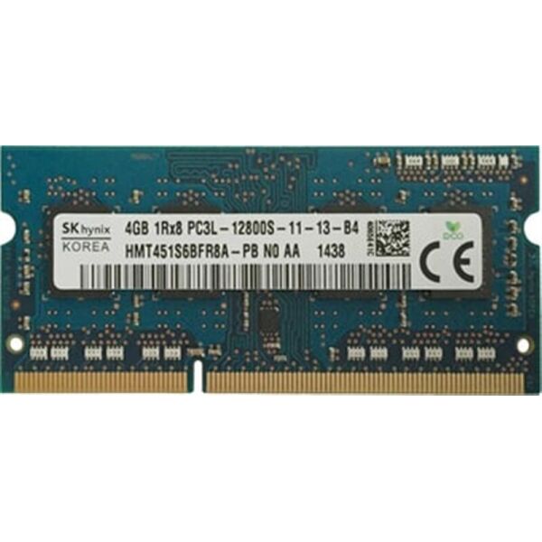 

Модуль памяти SO-DIMM 4GB/1600 DDR3L Hynix (HMT451S6DFR8A-PB) - Refubrished