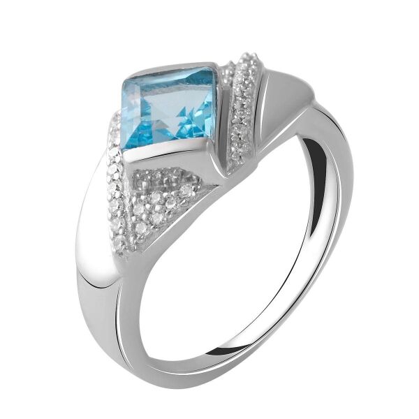 

Серебряное кольцо GS с натуральным топазом 1.48ct (2049845) 17.5 размер