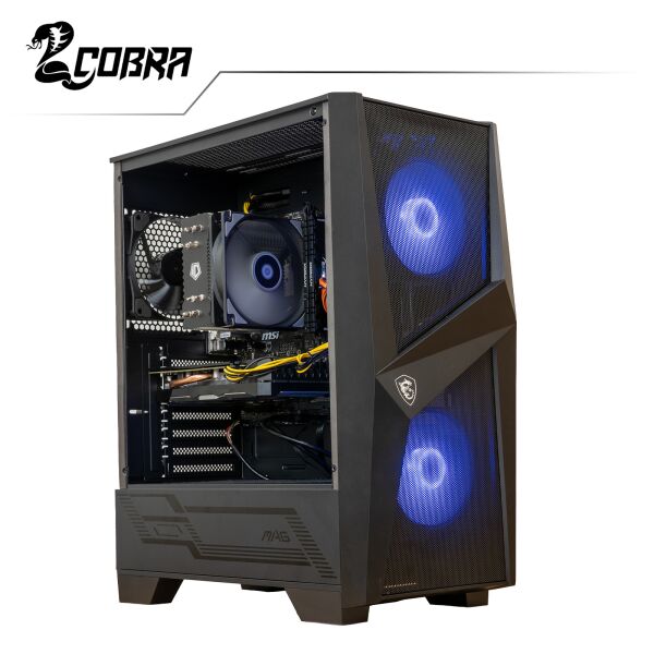 

Персональный компьютер COBRA (I14F.16.S1.36T.2825) Intel Core i5-10400F (2.9 - 4.3 ГГц) / ОЗУ 16 ГБ / SSD 1 ТБ / NVIDIA GeForce RTX 3060 Ti 8 ГБ / без ОП / LAN / Ubuntu / черный