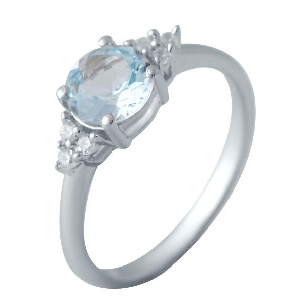 

Серебряное кольцо GS с натуральным топазом 1.693ct (2018612) 17.5 размер