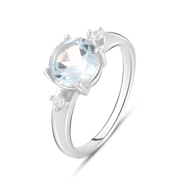 

Серебряное кольцо GS с натуральным топазом 2.338ct (2089407) 17.5 размер