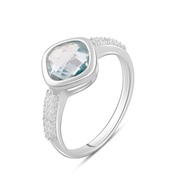 

Серебряное кольцо GS с натуральным топазом 2.413ct (2089452) 17 размер