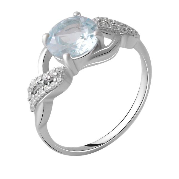 

Серебряное кольцо GS с натуральным топазом 2.621ct (2049388) 17 размер