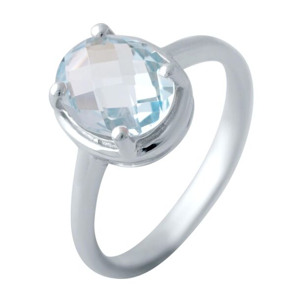 

Серебряное кольцо GS с натуральным топазом 2.76ct (2042525) 17.5 размер