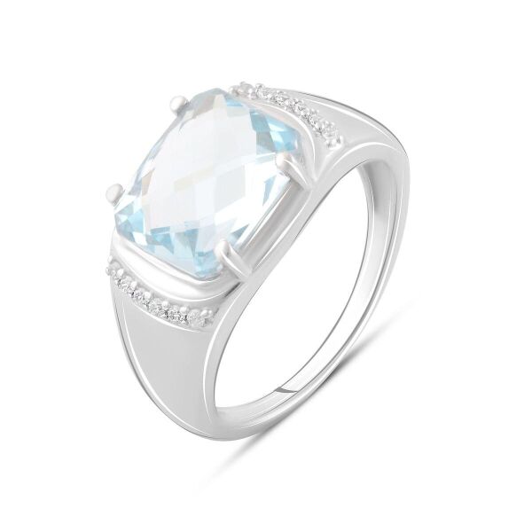 

Серебряное кольцо GS с натуральным топазом 3.988ct (2089674) 17.5 размер