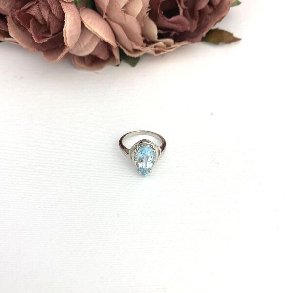 

Серебряное кольцо GS с натуральным топазом 4.005ct (2089629) 17.5 размер
