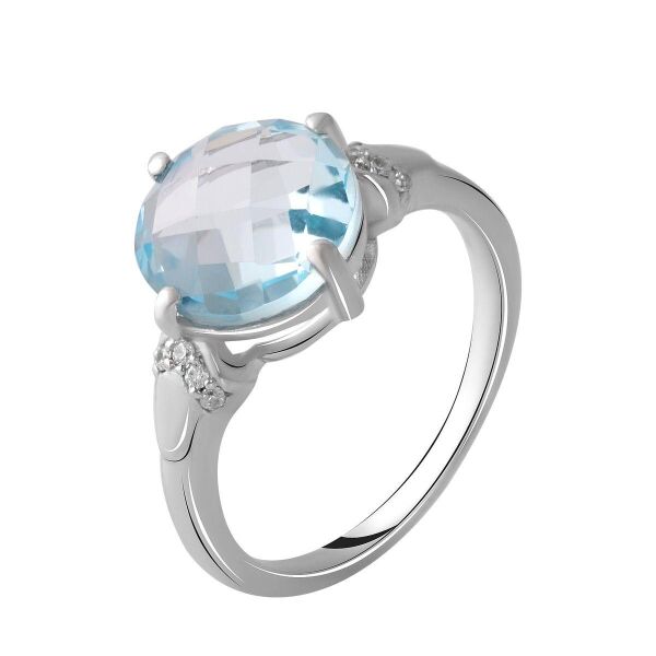 

Серебряное кольцо GS с натуральным топазом 4.275ct (2049760) 17.5 размер