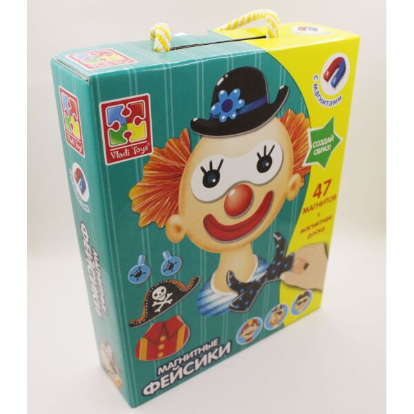 

Игра на магнитах Vladi Toys Фейсики 47 магнитов (082035)