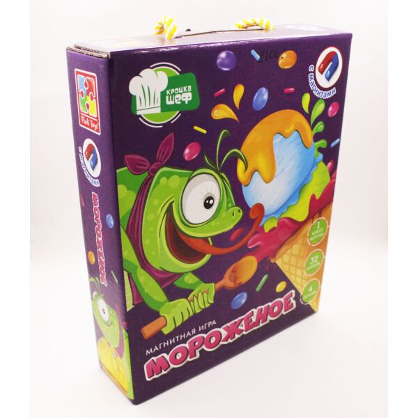 

Магнитная игра Vladi Toys Мороженое Крошка шеф рос. версия (081960)