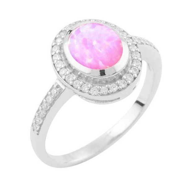 

Серебряное кольцо GS с опалом (1634189) 18.5 размер