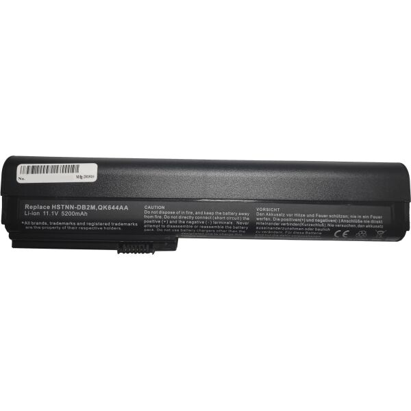 

Аккумулятор для ноутбука HP 5200мAh SX06XL, 632419-001, hstnn-c48c, EliteBook 2560, EliteBook 2570