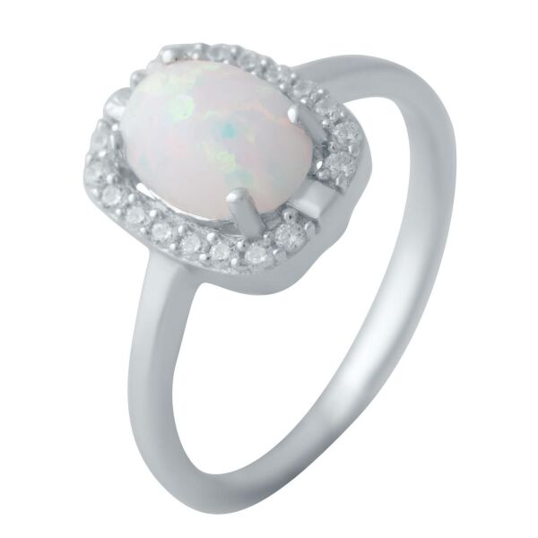 

Серебряное кольцо GS с опалом 0.475ct (2040354) 18 размер 2.42, 17