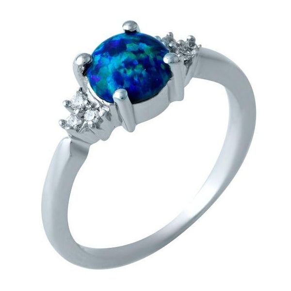 

Серебряное кольцо GS с опалом 0.54ct (1920244) 17 размер