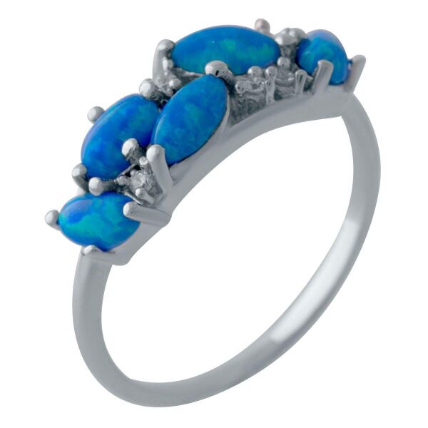 

Серебряное кольцо GS с опалом 0.588ct (2024101) 17 размер