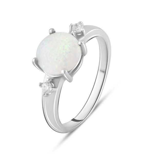 

Серебряное кольцо GS с опалом 0.787ct (2085591) 17 размер