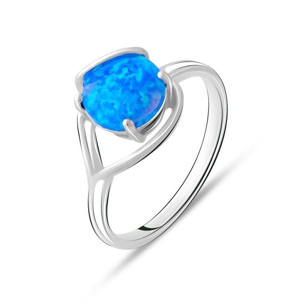 

Серебряное кольцо GS с опалом 0.788ct (2072843) 17.5 размер