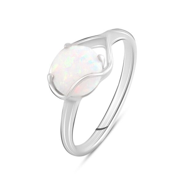 

Серебряное кольцо GS с опалом 0.788ct (2091981) 17.5 размер