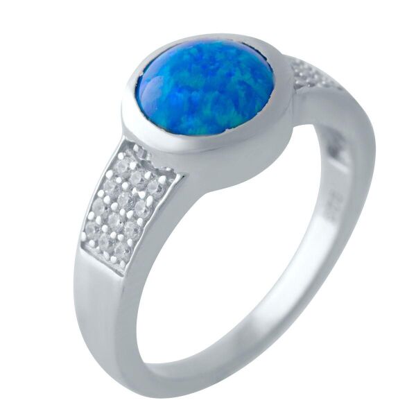

Серебряное кольцо GS с опалом 0.793ct (2024071) 17 размер