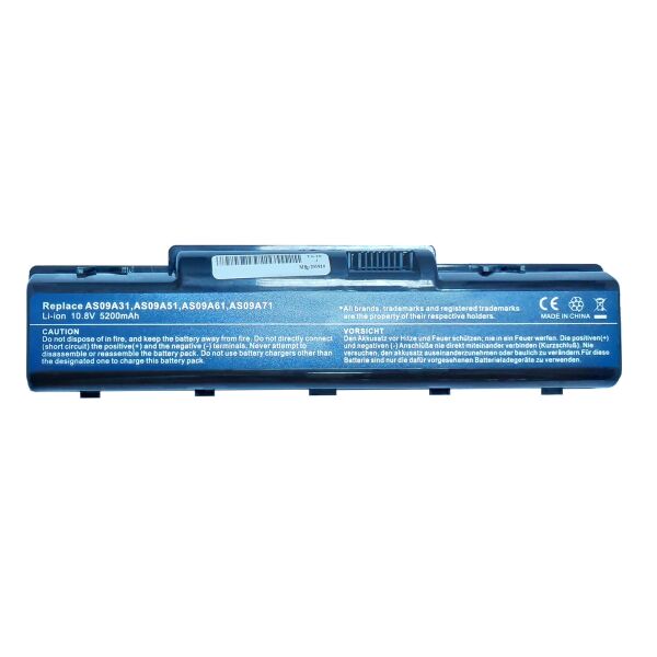 

Аккумулятор для ноутбука Acer 5200мАч 10,8В-11,1В AS09A31, AS09A41, AS09A51, AS09A56, AS09A61, AS09A71, emachines e525, emachines e725, emachines e640, emachines e627, emachines e630
