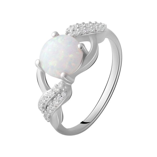 

Серебряное кольцо GS с опалом 1.096ct (2069003) 18 размер
