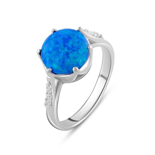 

Серебряное кольцо GS с опалом 1.338ct (2028666) 16.5 размер