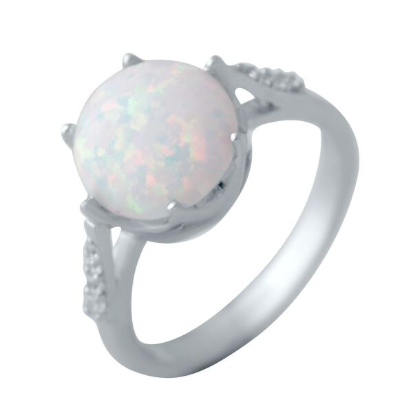 

Серебряное кольцо GS с опалом 1.338ct (2040736) 17.5 размер