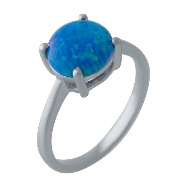 

Серебряное кольцо GS с опалом 1.375ct (2028727) 18 размер