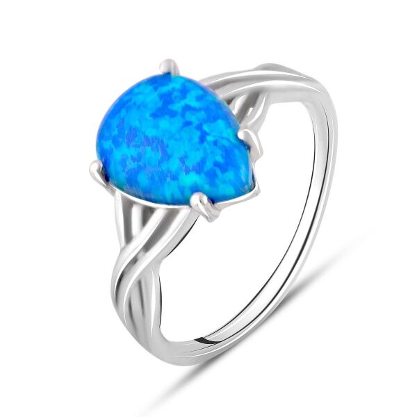 

Серебряное кольцо GS с опалом 1.48ct (2083566) 17 размер