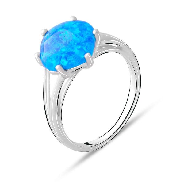 

Серебряное кольцо GS с опалом 1.742ct (2072584) 17 размер