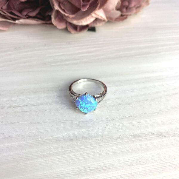 

Серебряное кольцо GS с опалом 1.742ct (2073161) 17 размер