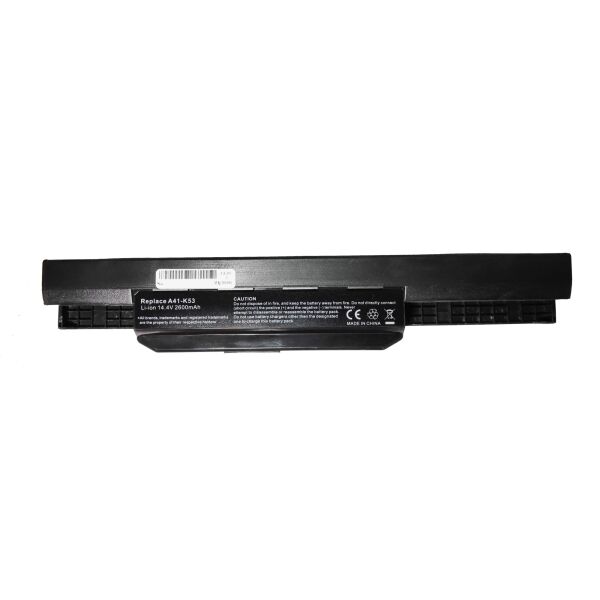 

Аккумулятор для ноутбука Asus 2600мАч 14,4В-14,8В A31-K53, A32-K53, A41-K53, A42-K53, Asus K43, Asus K53