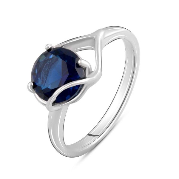 

Серебряное кольцо GS с сапфиром nano 1.438ct (2090519) 17.5 размер 2.8, 17