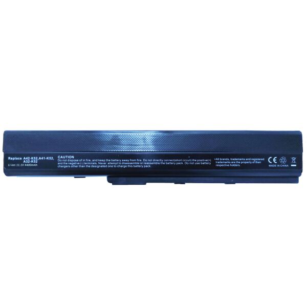 

Аккумулятор для ноутбука Asus 4400мАч 10,8V A32-K52, A41-K52, A32-N82, Asus K42, Asus K52, Asus X52